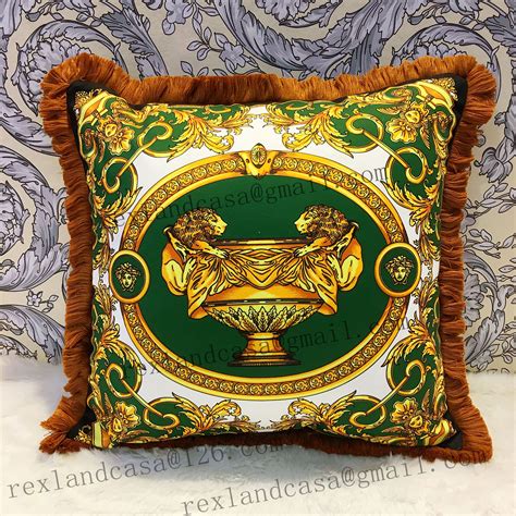 versace sofa throws|versace decorative throw cushions.